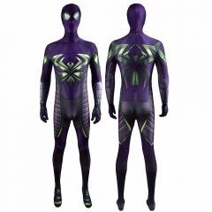 PS5 Spider-Man Miles Morales Purple Cosplay Costume Mask