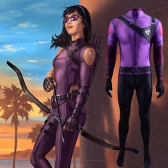 Hawkeye Katherine Bishop Superheroine Cosplay Zentai Suit
