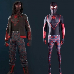 PS5 Marvel's Spider-Man: Miles Morales The End Suit Mask Adult Kids