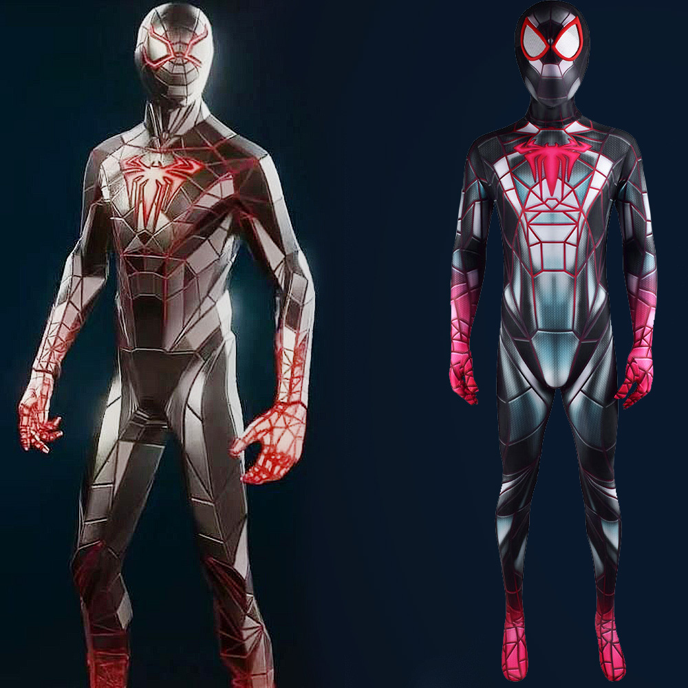 PS5 Spiderman Miles Morales 2021 Programmable Matter Suit 