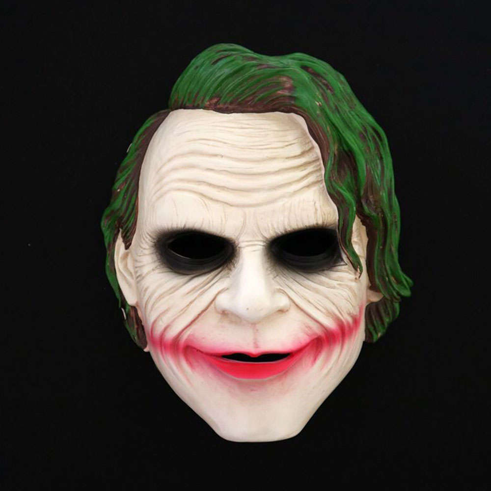 2019 Joker Mask Joaquin Phoenix Arthur Fleck Cosplay Props 