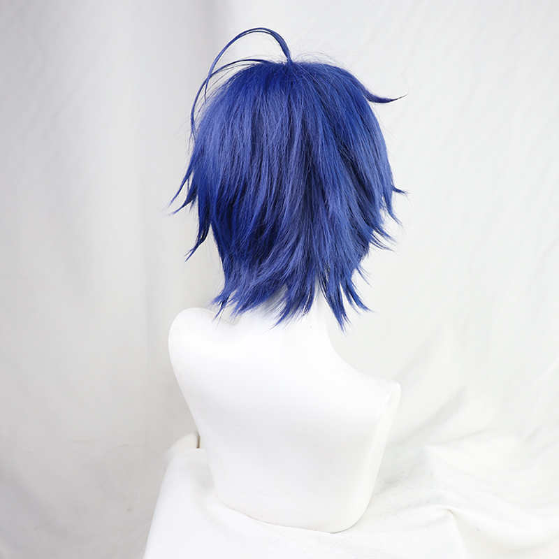 Anime Wonder Egg Priority Ohto Ai Cosplay Wig Blue Short Hair-Takerlama