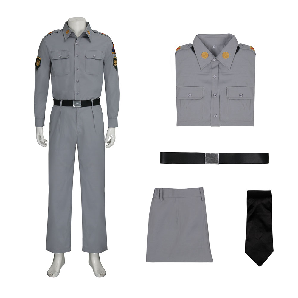 Blue Hawaii Chad Gates Army Uniform Gray