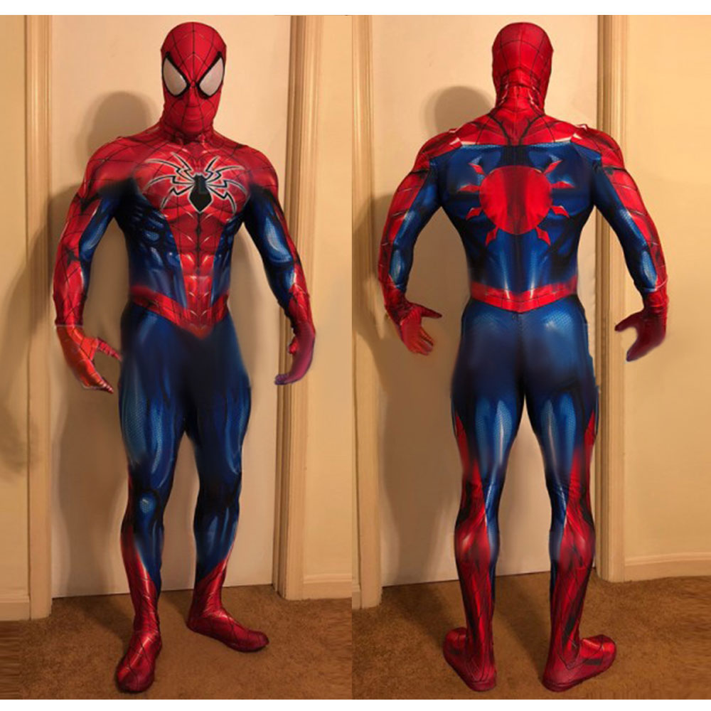 Spider Armor Mk Iv Suit Spiderman Cosplay Costume 