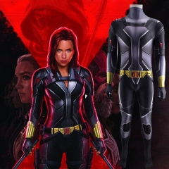2021 Black Widow Natasha Romanoff Body Suit Cosplay Costume Adult Kids
