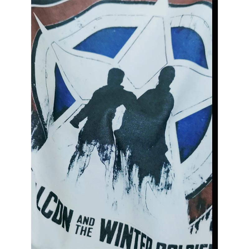 The Falcon and the Winter Soldier Cotton T-Shirt Cosplay Costume 