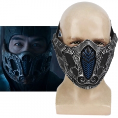 2021 Movie Mortal Kombat Sub Zero Black Face Mask