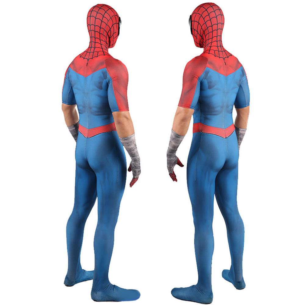 Ultimate Sipder-Man Spiderman Cosplay Costume Adult Kids