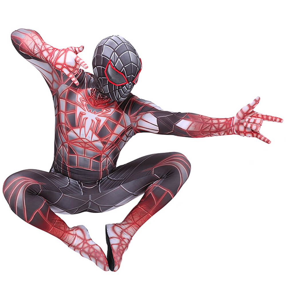 PS5 Spider-Man Miles Morales 2021 Programmable Matter Suit Upgade Adult Kids