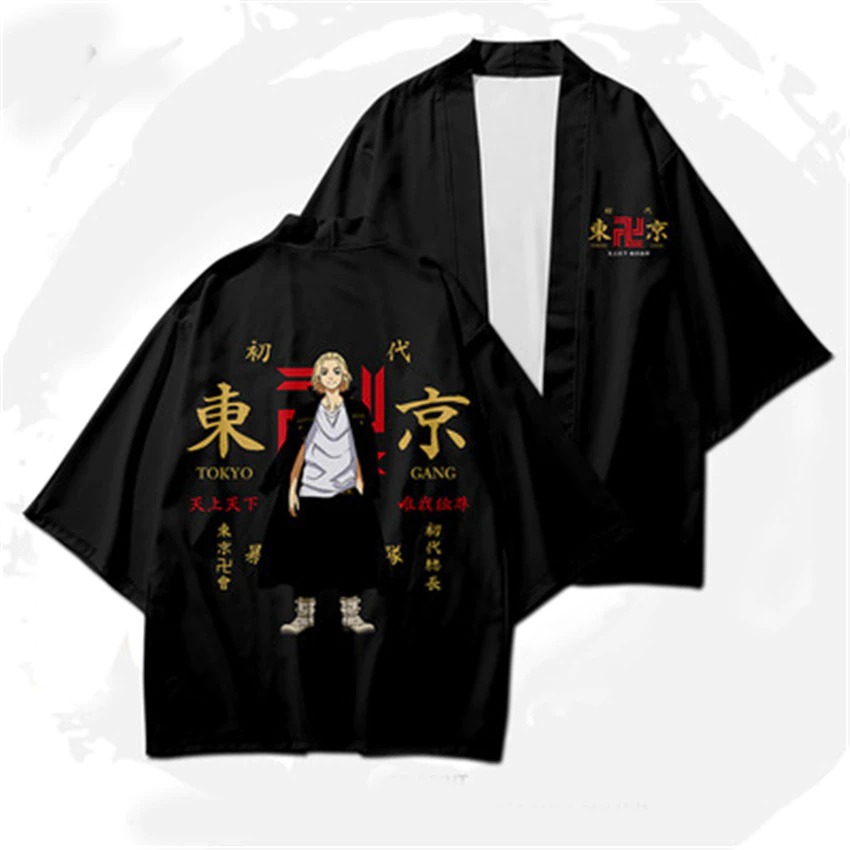 Tokyo Revengers Mikey Sano Manjirou Draken Ken Ryuguji Kimono Team Uniform