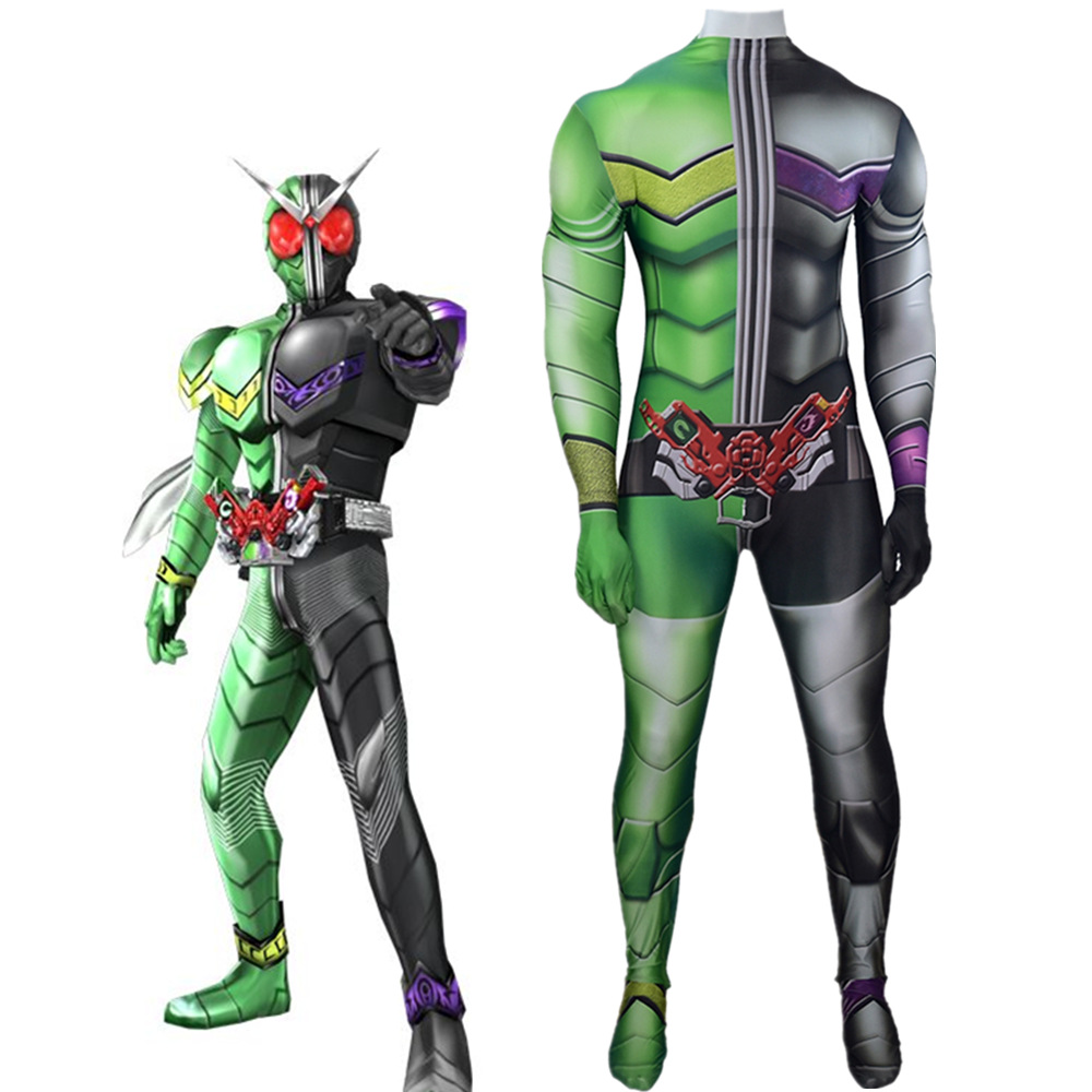 Kamen Rider W Kamen Rider Double Cosplay Costume Adult Kids