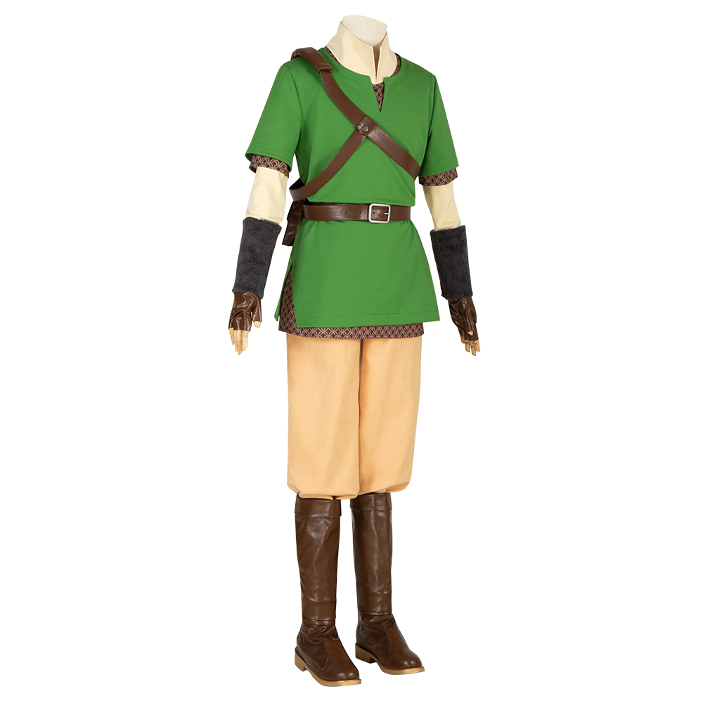 Details about   The Legend of Zelda Link Skyward Sword Cosplay Costume Version Dress Suit 