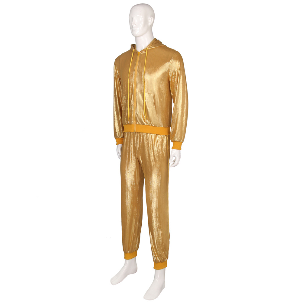 Sing 2 Gunter Gold Sweatsuit Cosplay Costume
