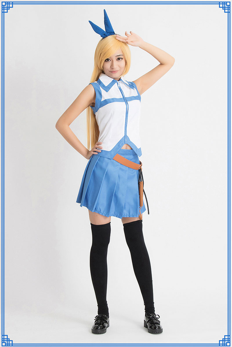 Fairy Tail Lucy Heartfilia Cosplay Costume Wig