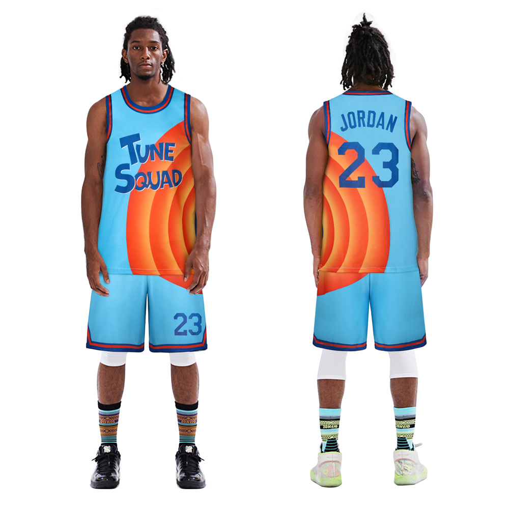 Hallowcos Space Jam 2 A New Legacy Goon Squad Basketball Jersey
