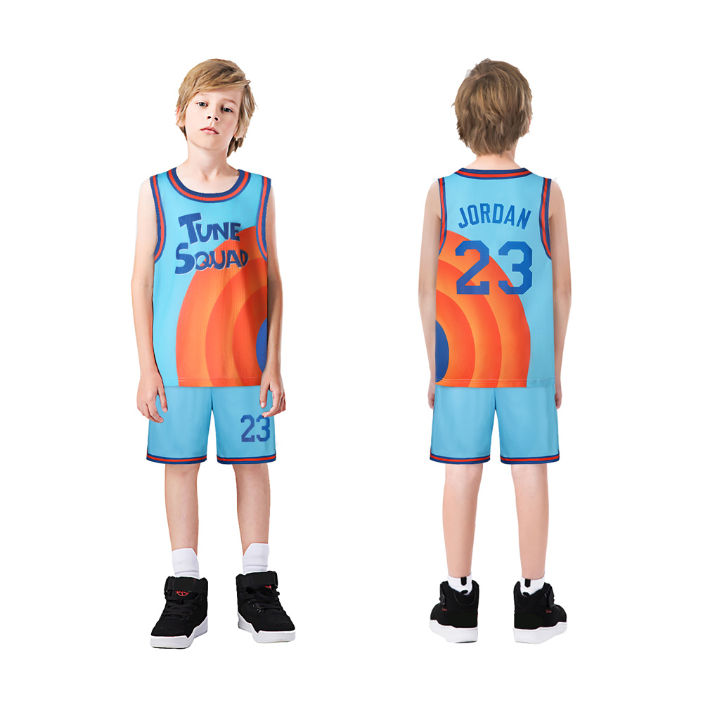 Kids Baby Tune Squad Jersey Costume - Space Jam 2 Size 6-12M | Warner