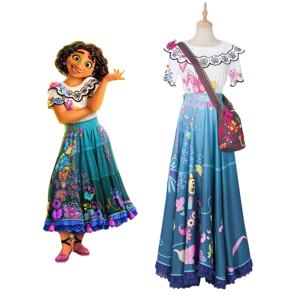 Disney Encanto Mirabel Madrigal Cosplay Costume