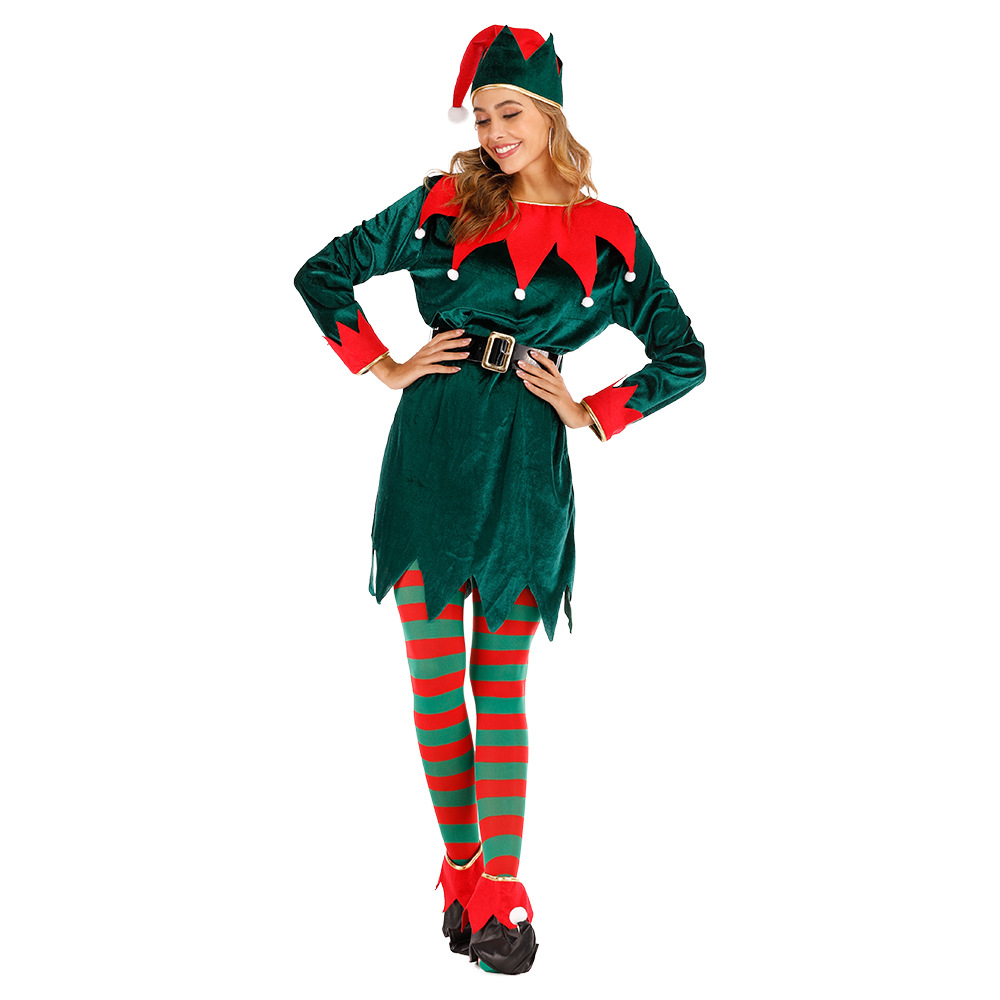 2021 Christmas Elf Costume For Women