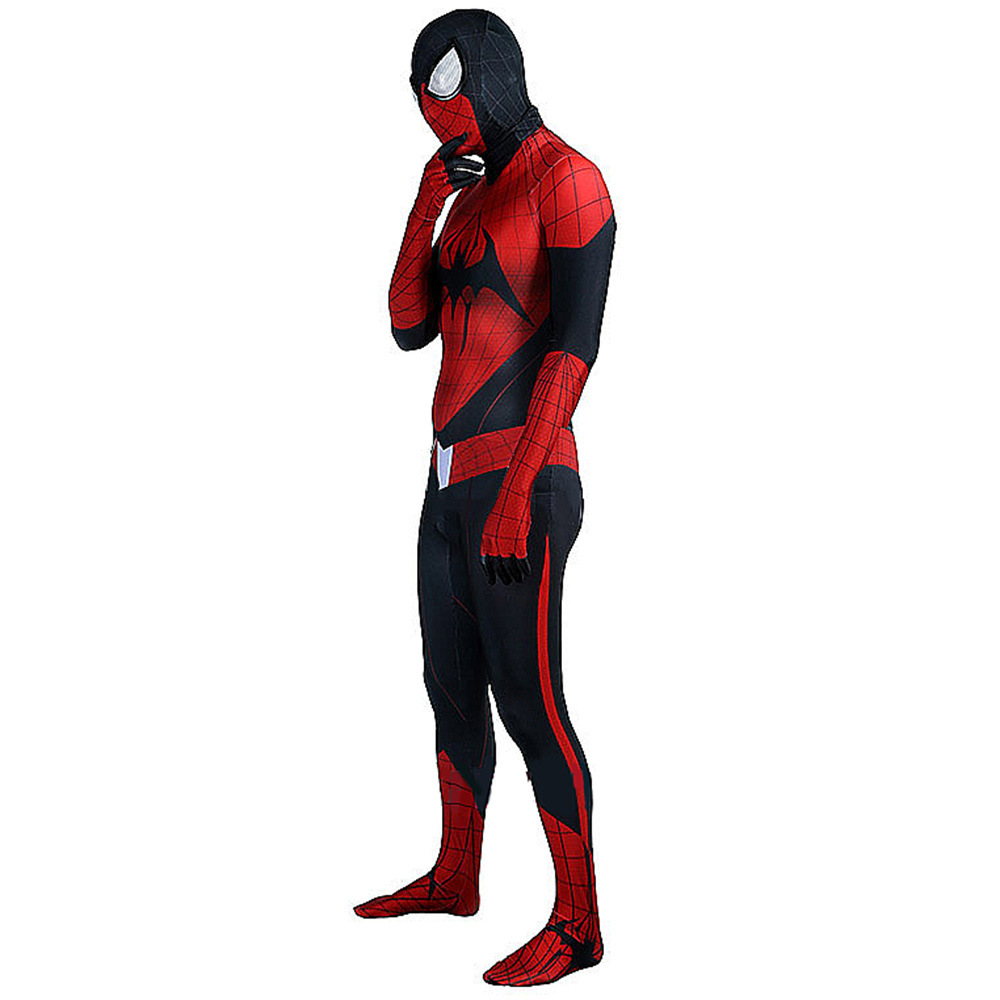 Ultimate Spider-Man Batman Cosplay Costume Adults Kids