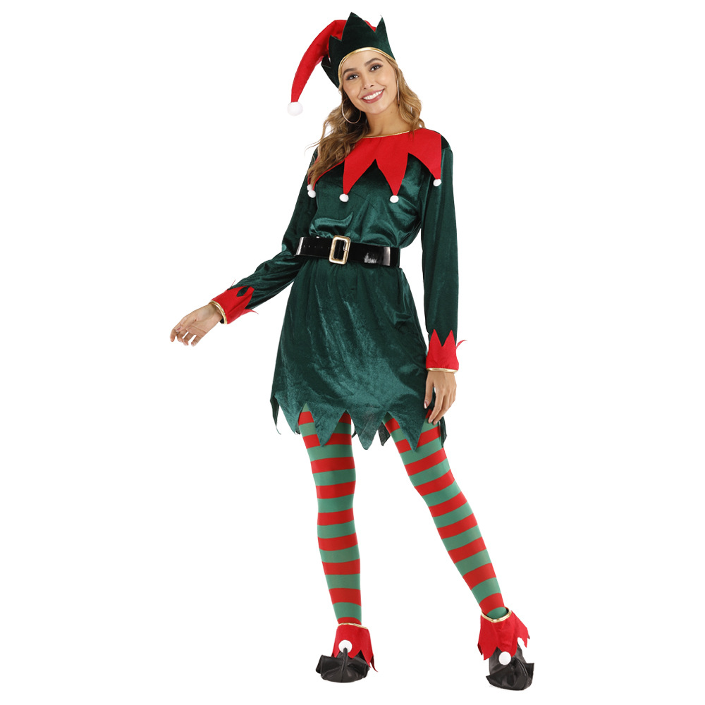 2021 Christmas Elf Costume For Women