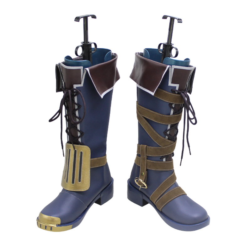 League of Legends LOL Arcane Vi Cosplay Boots Upgrade