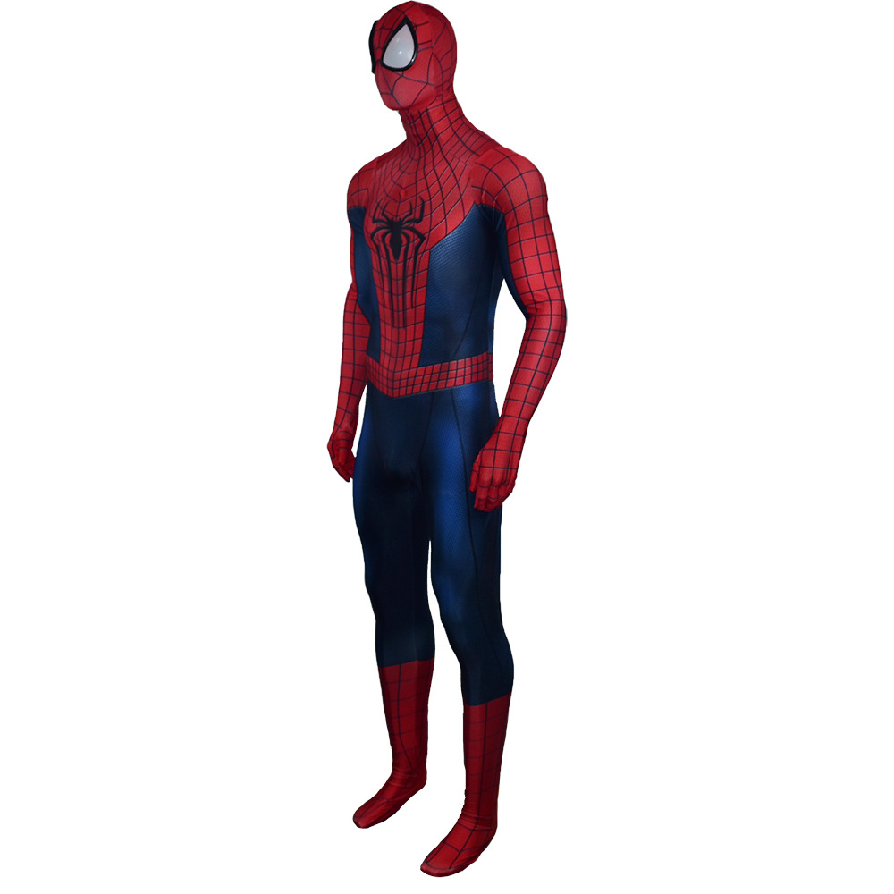The Amazing Spider-Man 2 Peter Parker Cosplay Costume Adults Kids