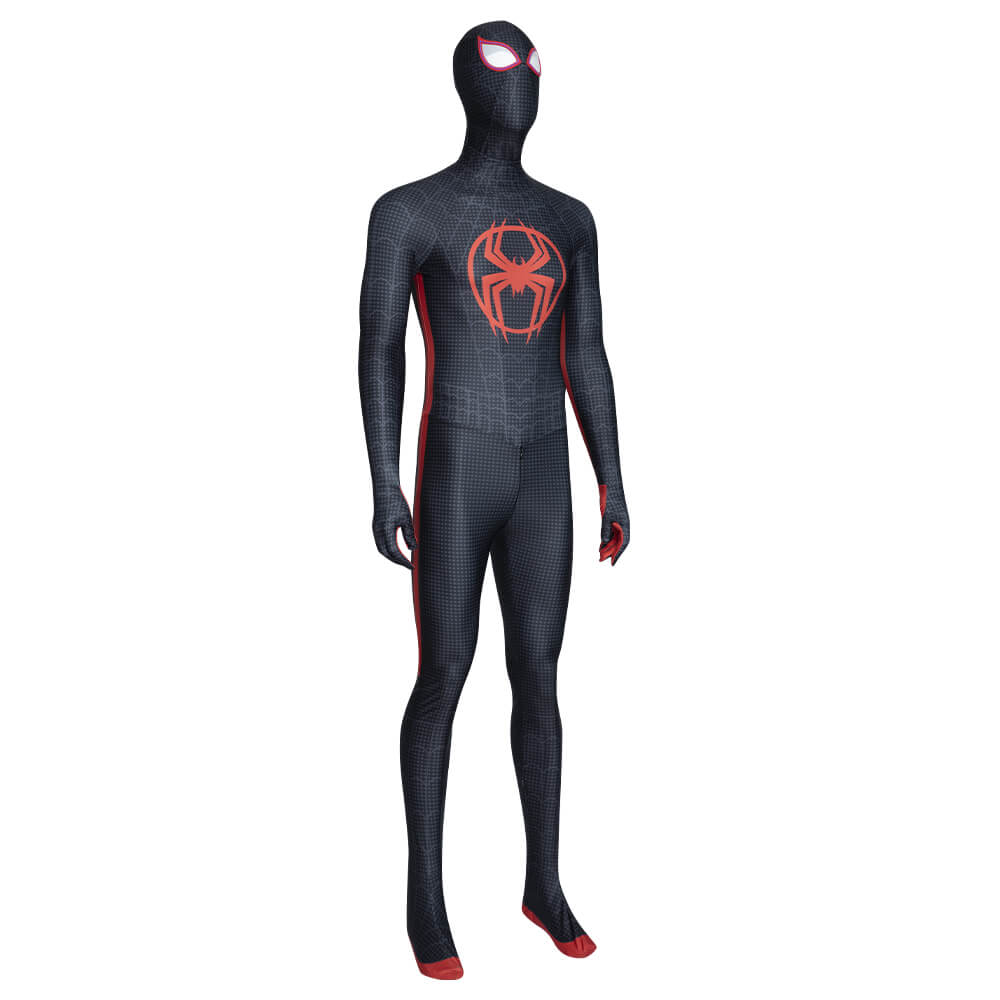 Spider-Man: Across the Spider-Verse Miles Morales Cosplay Costume Adults Kids