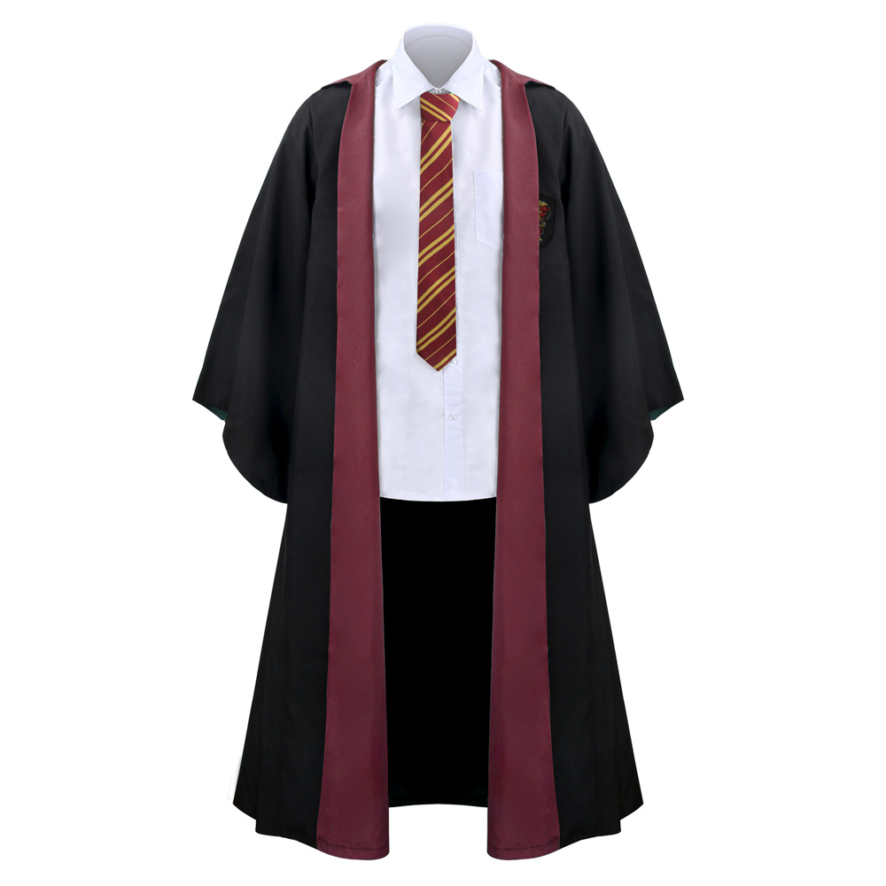Harry Potter Hogwarts Gryffindor Hufflepuff Ravenclaw Slytherin Robe
