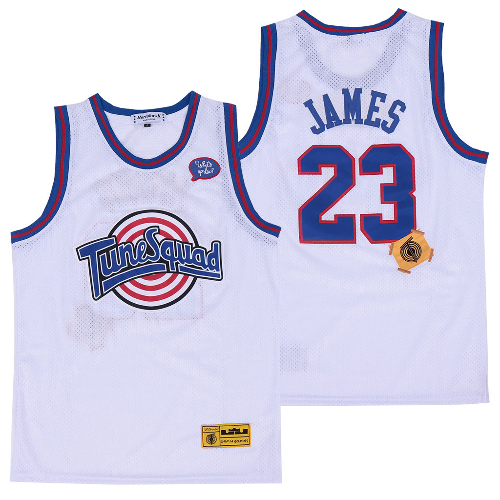 Space Jam: A New Legacy LeBron James Tune Squad Jersey Lola Bunny White Basketball T Shirt