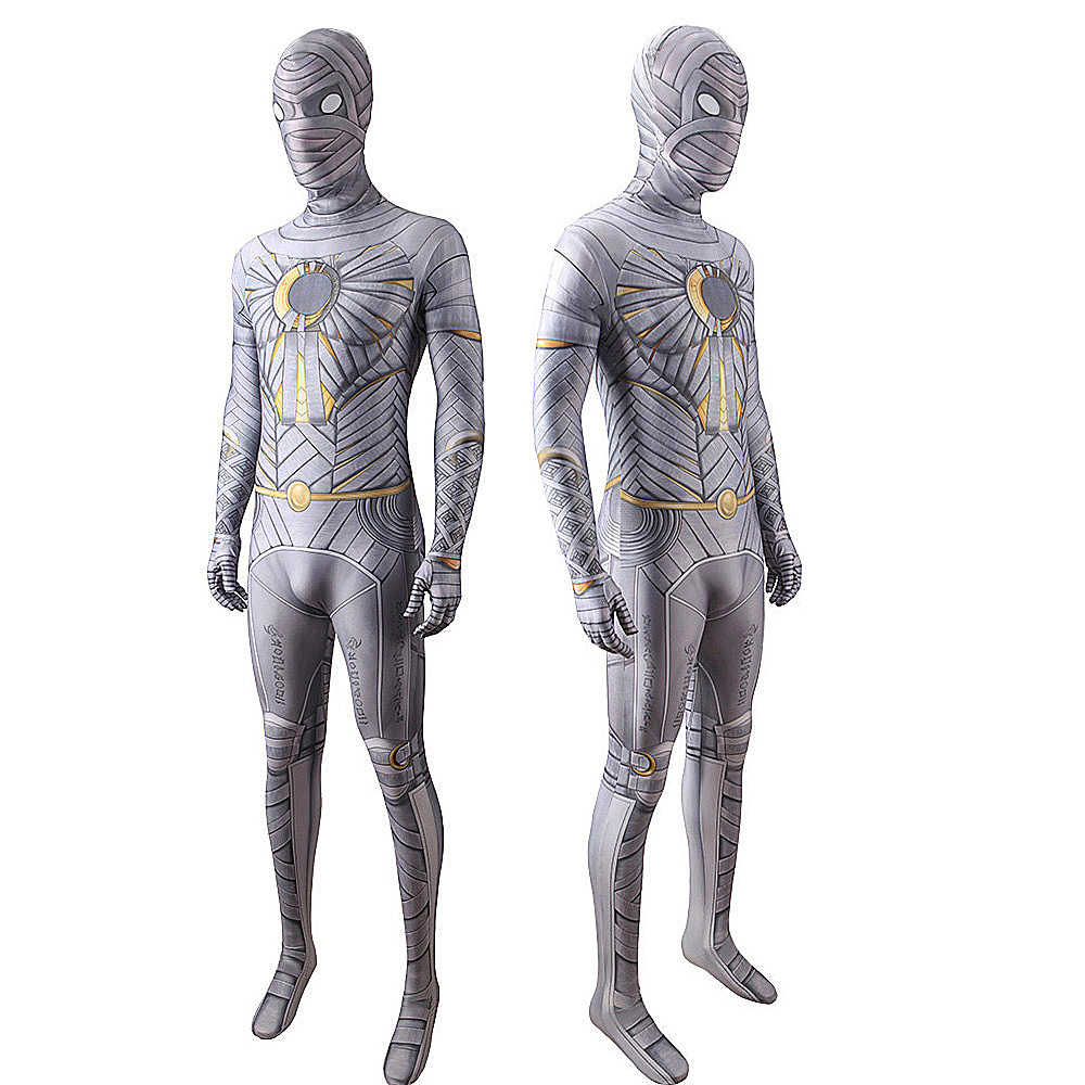 MCU Moon Knight 2022 Marc Spector Cosplay Costume Jumpsuit
