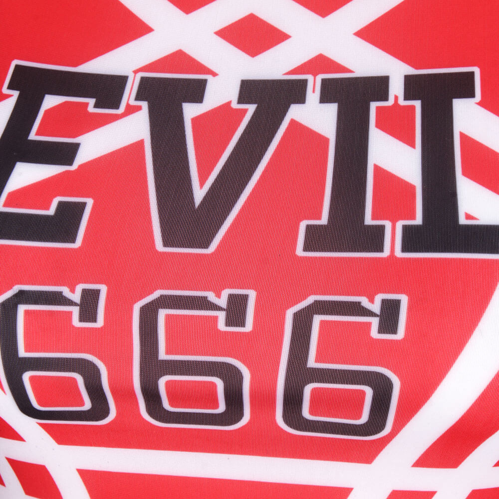 Deinfluencer 2022 Devils 666 Cheerleader Red Halloween Costume Uniform-Takerlama