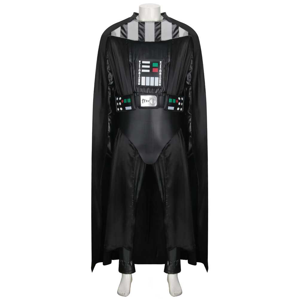 Movie Star Wars Darth Vader Anakin Skywalker Cosplay Costume Men Uniform Ouftits Cape-Takerlama
