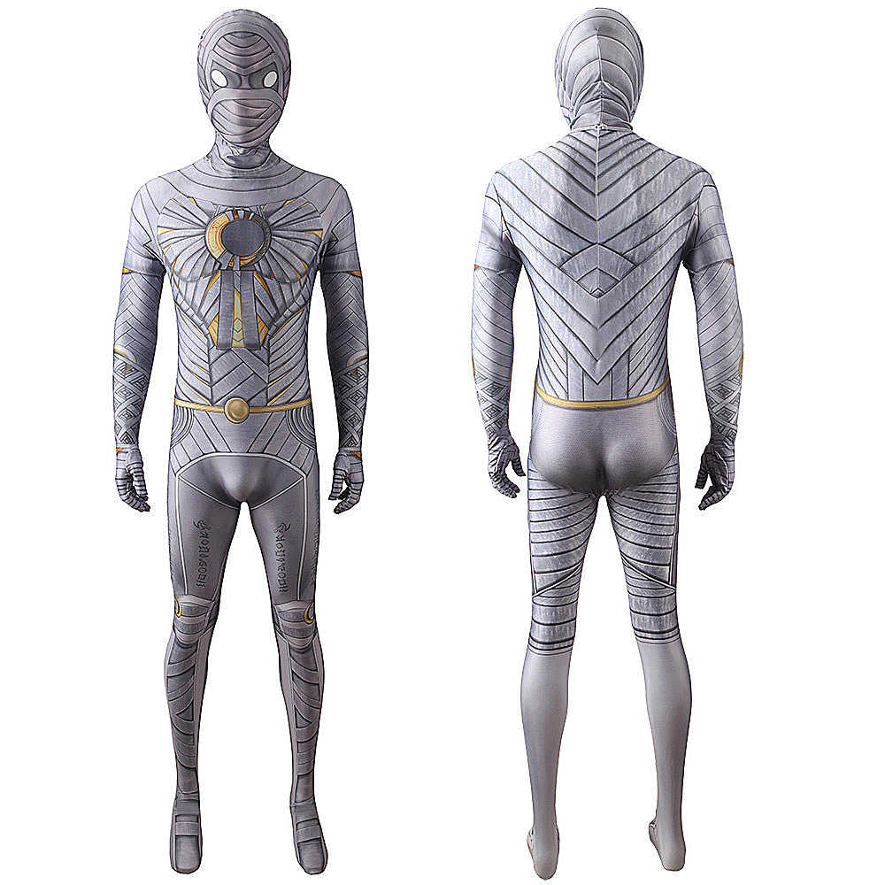 MCU Moon Knight 2022 Marc Spector Cosplay Costume Jumpsuit