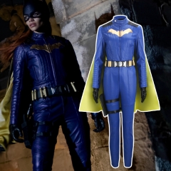 Batgirl Barbara Gordon Cosplay Costume Cloak Movie 2022 Jumpsuit