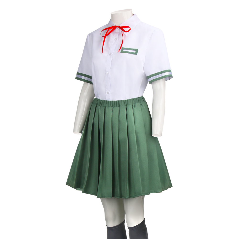 Suzume Iwato Costume Suzume no Tojimari Cosplay Uniform Shirt Skirt ...
