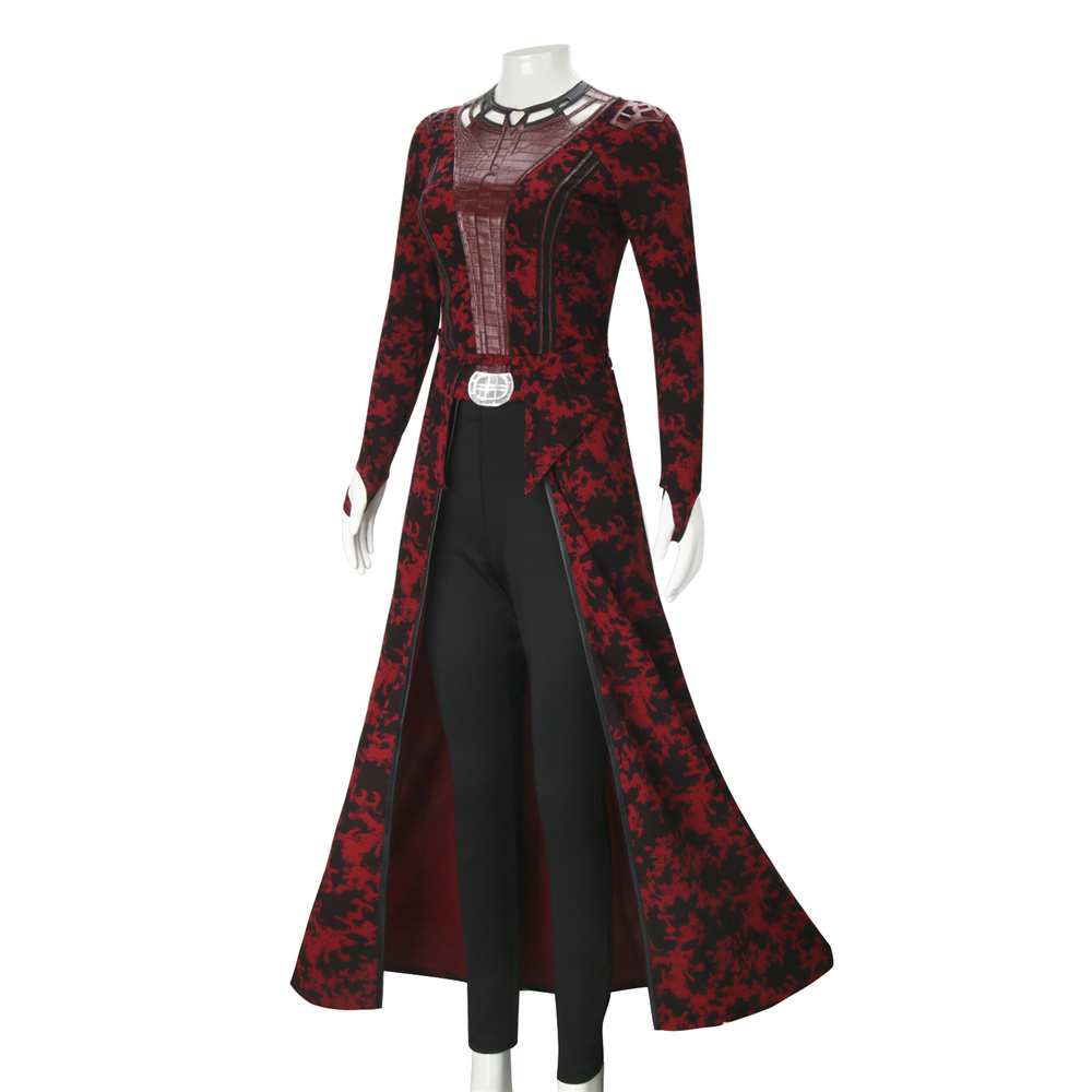 Doctor Strange in the Multiverse of Madness Wanda Maximoff Witch Cosplay Costume Takerlama