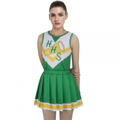 Chrissy Stranger Things Season 4 Costume Hawkins High School Cheerleader Tops Skirt