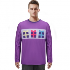 Joe Purple Shirt Blue's Clues & You Cosplay Costume In Stock-Takerlama