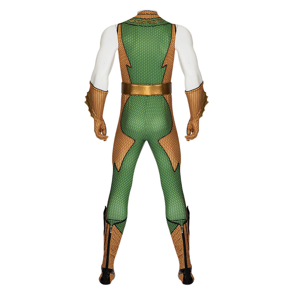 The Boys The Deep Costume Halloween Cosplay Jumpsuit Boots-Takerlama