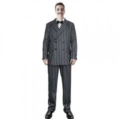 The Addams Family Gomez Addams Halloween Cosplay Costume Adult (Ready To Ship)