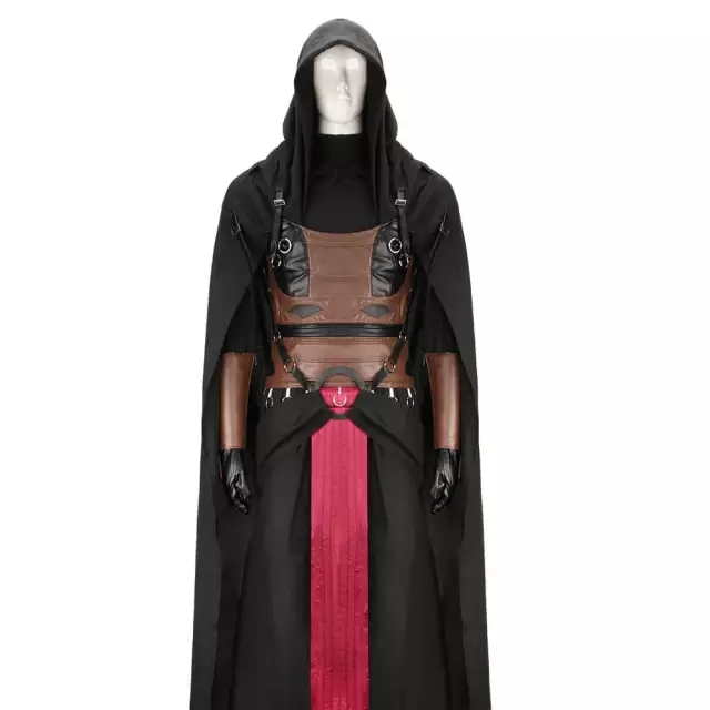 Movie Star Wars Knights of the Old Republic Darth Revan Cosplay Costume Men Uniform Ouftits Cape-Takerlama