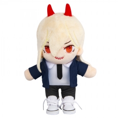 Chainsaw Man Power Blood Fiend Blue Plush Doll With Shoes