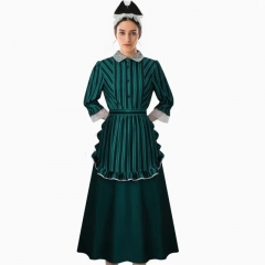 Haunted Mansion Costume Maid Apron Dress Butler Castmember Outfits Women