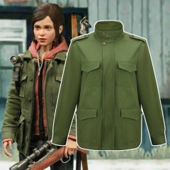 Ellie The Last Of Us Part II Green Jacket Adult Ashley Johnson Costume