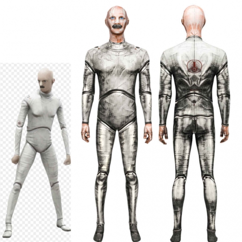 Atomic Heart VOV-A6 Lab Tech Cospaly Costume Game Bodysuit