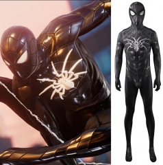 Black Spider-Man Armour MK IV Suit Superhero Halloween Costume