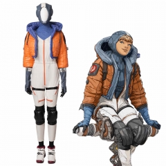 Deluxe Apex Legends Wattson Cosplay Costume Game Outfits Jumpsuit Jacket