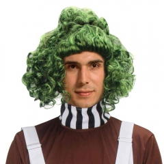 Willy Wonka Oompa Loompa Cosplay Wig Hair-Charlie and the Chocolate Factory