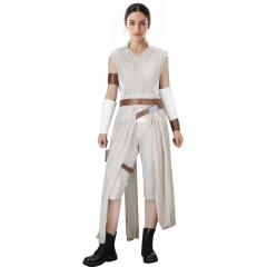 Star Wars The Rise of Skywalker Rey Halloween Cosplay Costume In Stock Takerlama