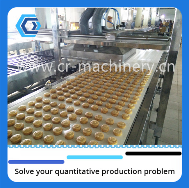 CRM-CCPL full automatic cake line / paper cup cake production line / cake with filling production line manufacturer